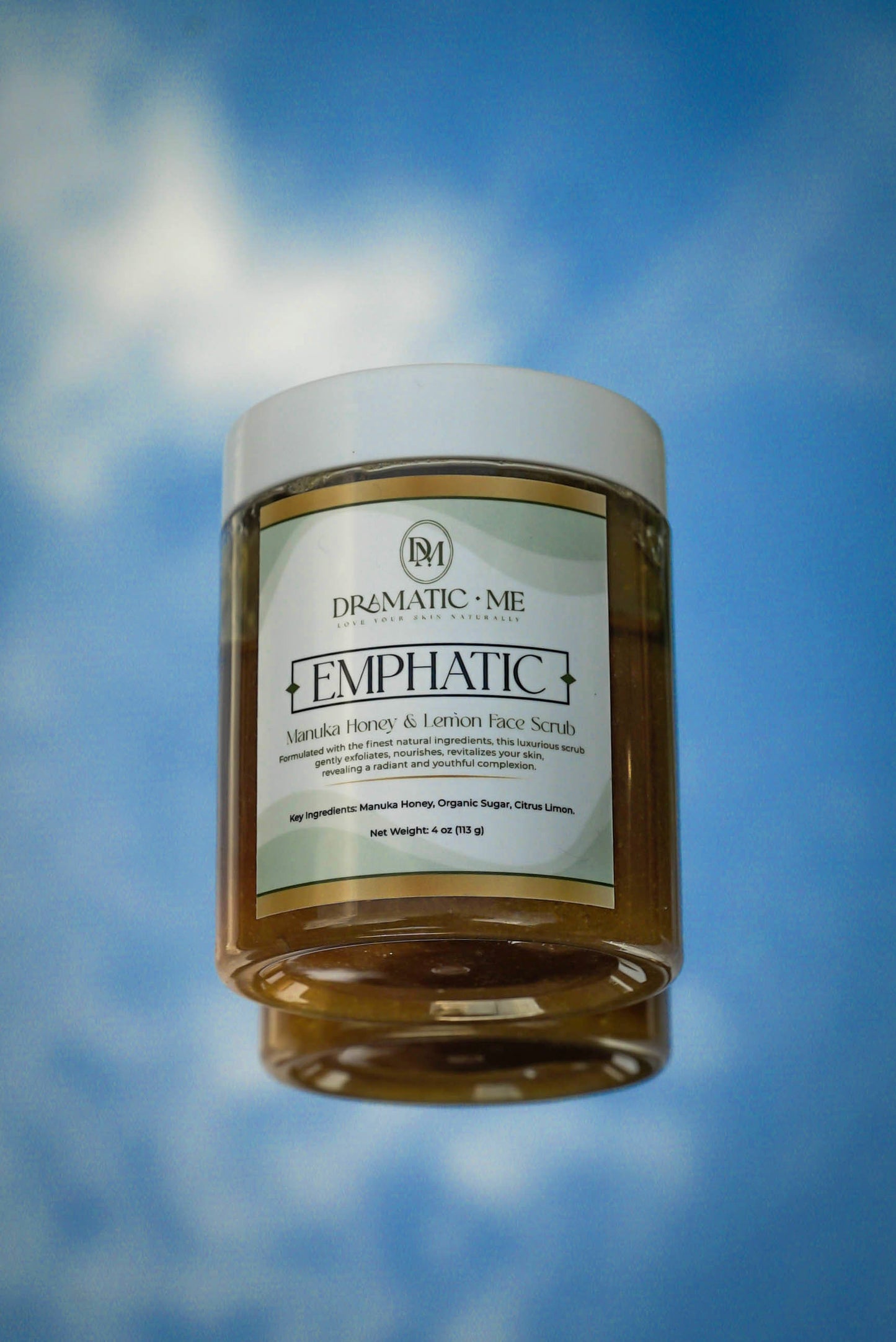 “EMPHATIC” - Manuka Honey & Lemon Premium Exfoliate