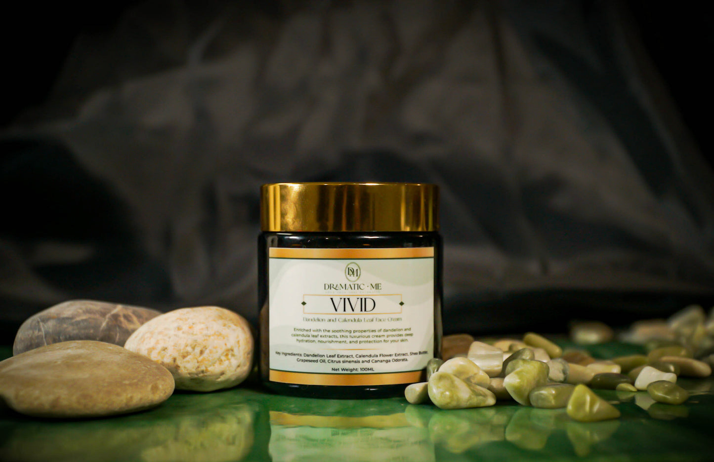 "VIVID" - Dandelion and Calendula Leaf Face Cream