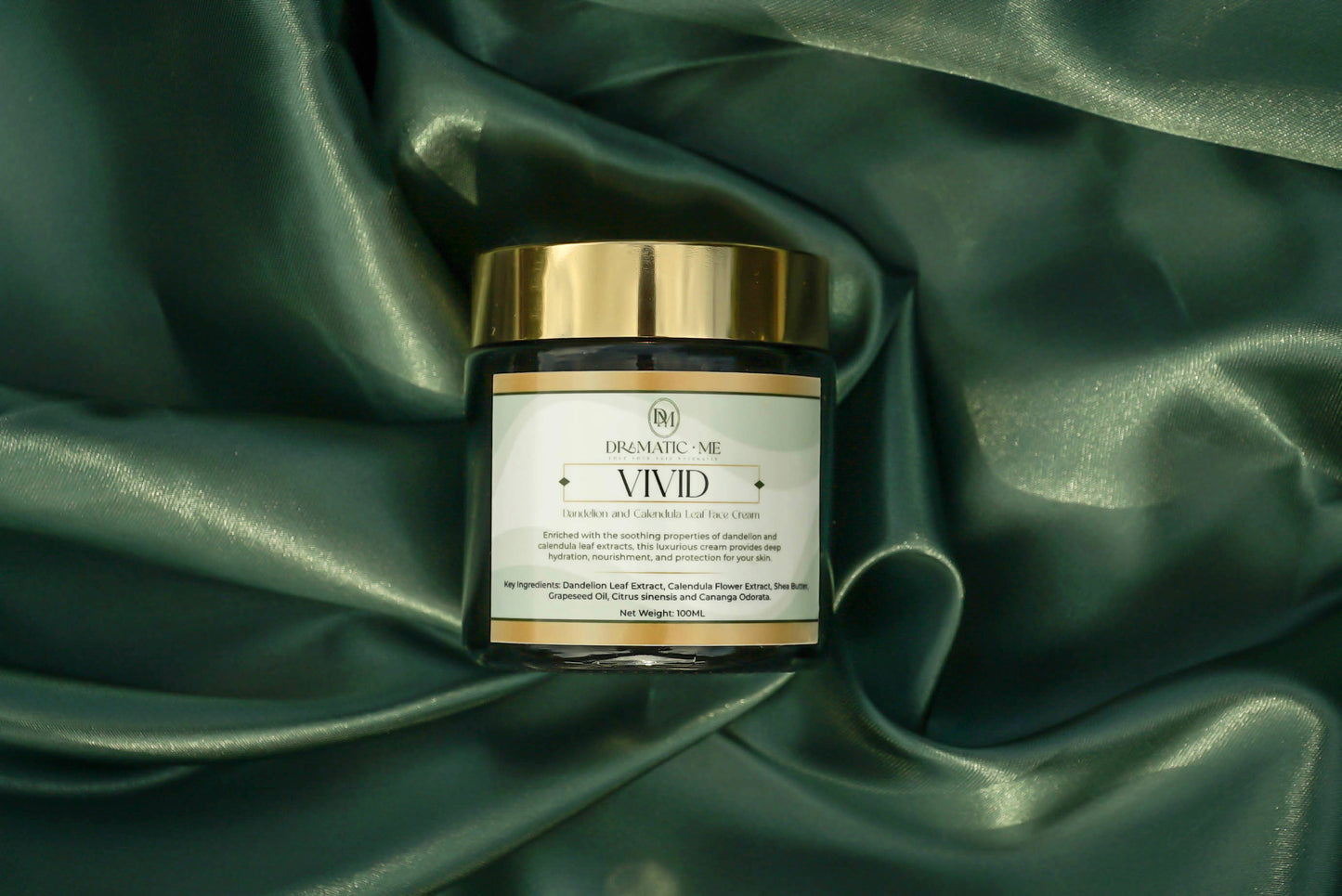 "VIVID" - Dandelion and Calendula Leaf Face Cream