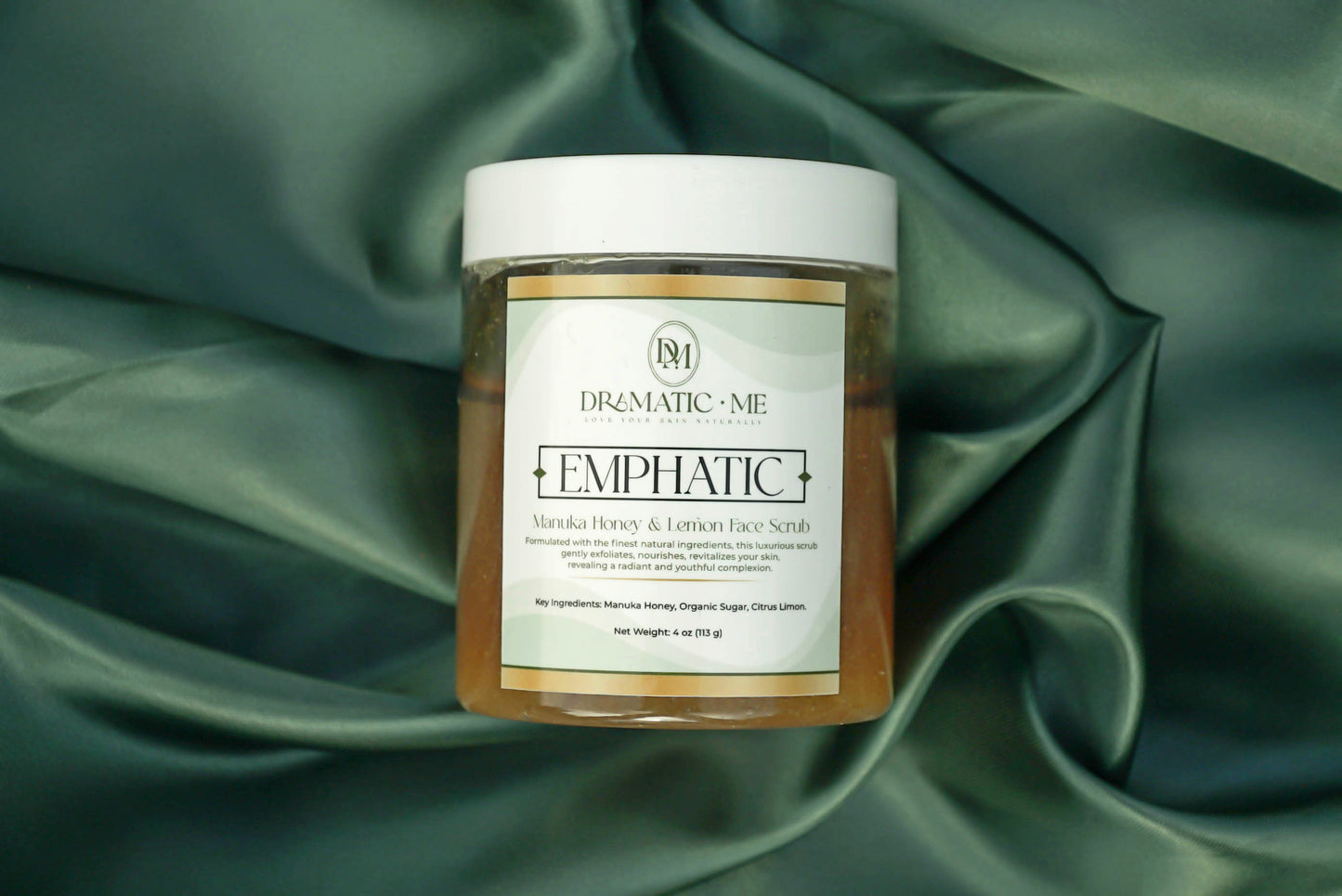 “EMPHATIC” - Manuka Honey & Lemon Premium Exfoliate